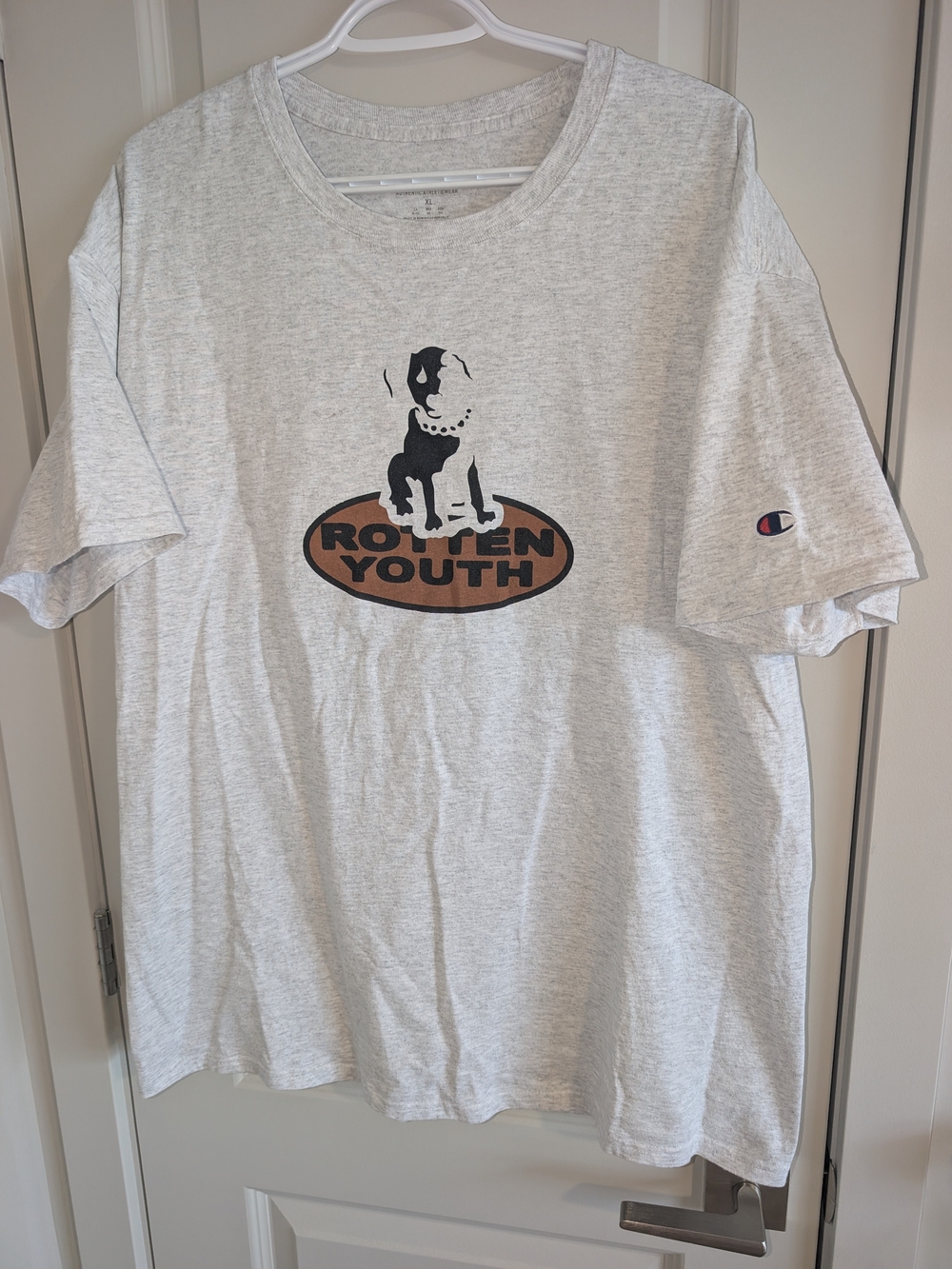Champion Gray Graphic Tee